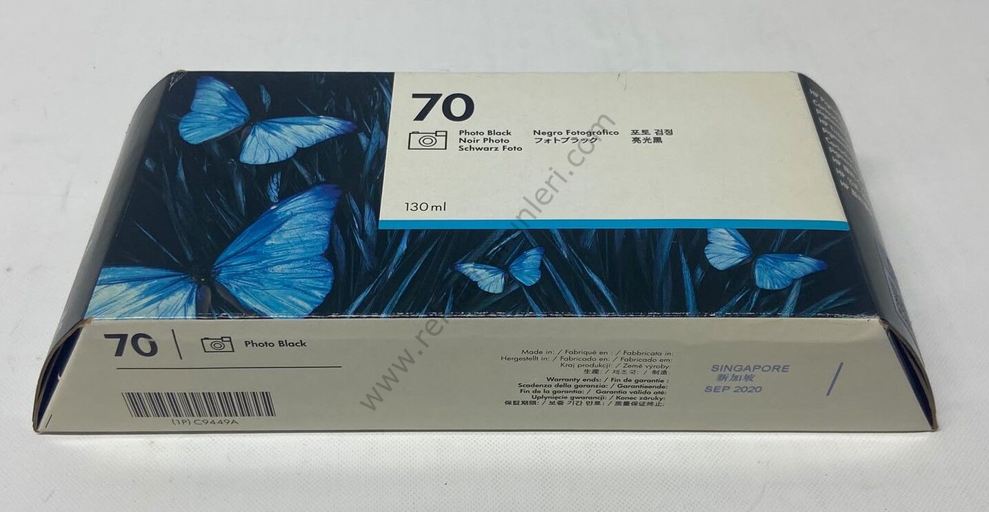 HP C9449A Photo Black Kartuş 130ml 2020 Tarihli