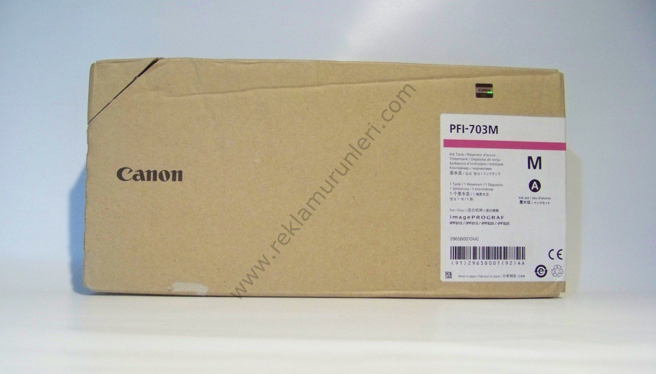 Canon PFI 703M Magenta Kartuş 700ml