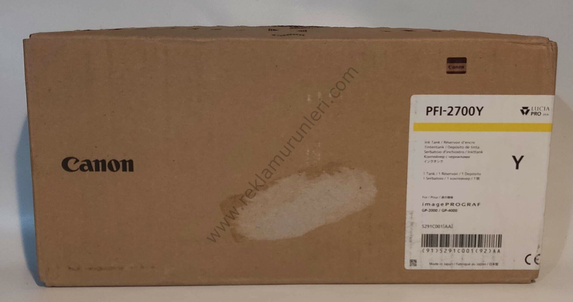 Canon PFI-2700Y Yellow Kartuş 700ml