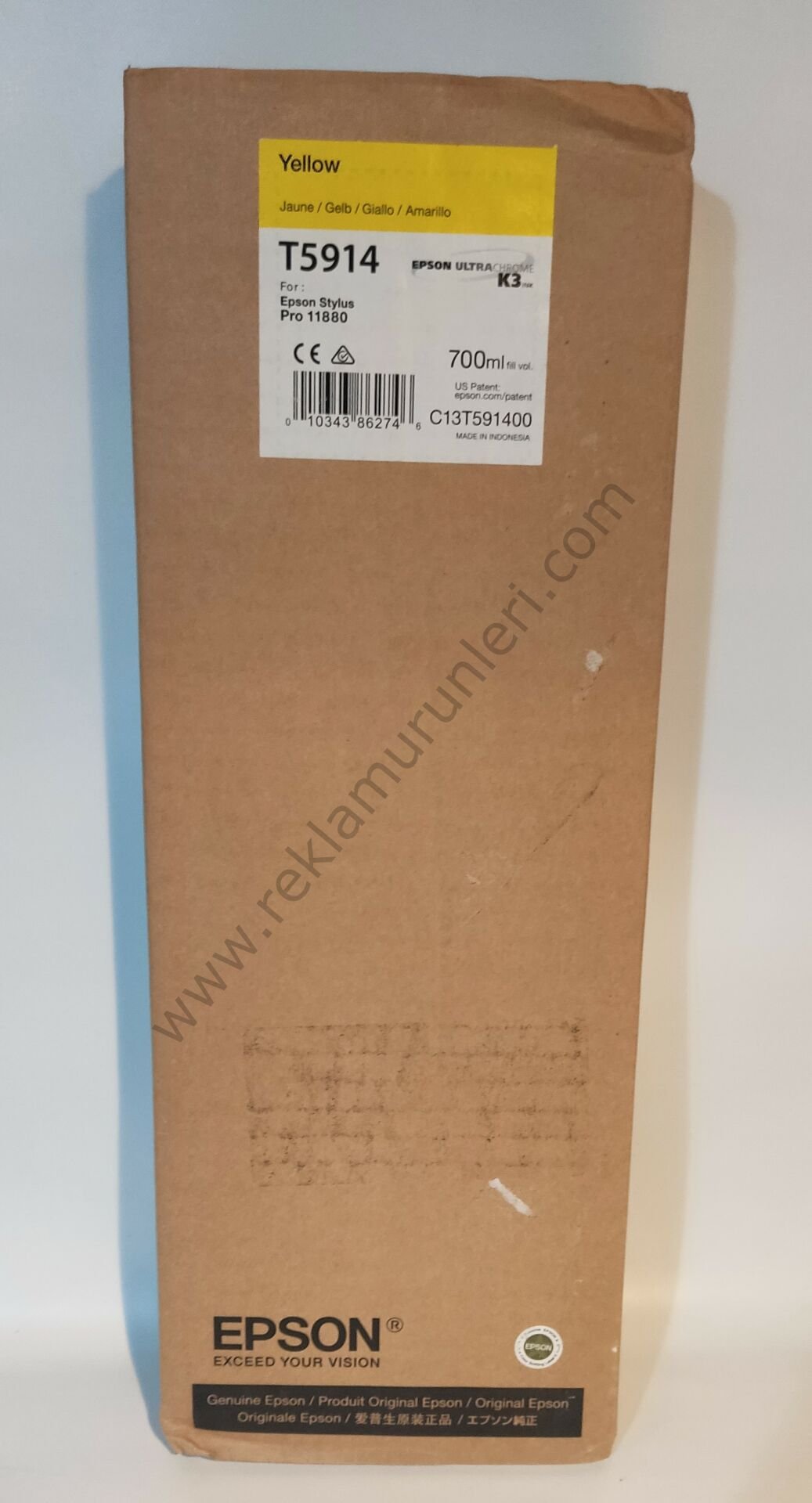 Epson T5914 Yellow 700ml Kartuş