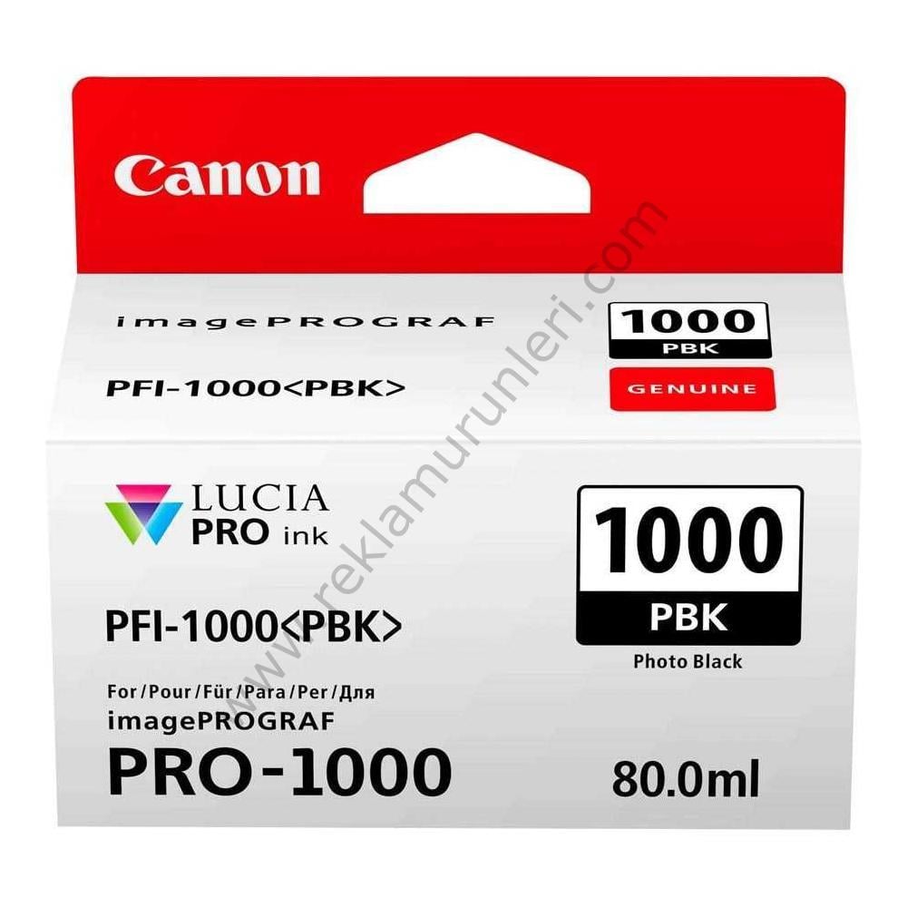 Canon Pfi-1000PBK Photo Black Kartuş 80ml