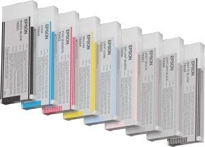 Epson Stylus Pro 4000/4450/7600/9600 Kartuş 220ml T6141 Cyan
