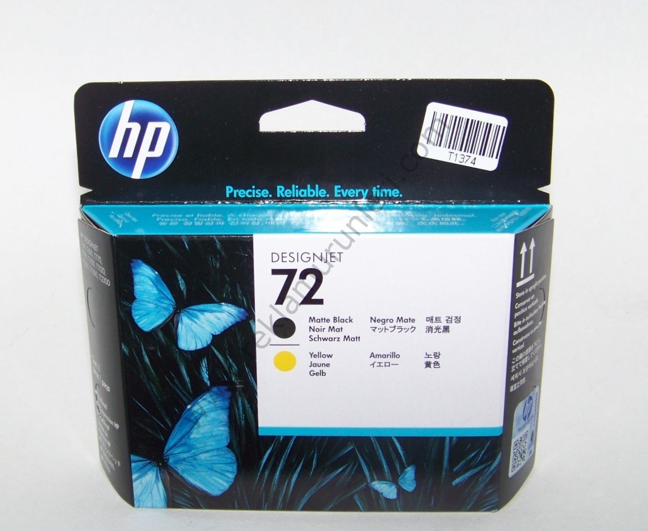 HP C9384A Matt Black-Yellow Baskı Kafası