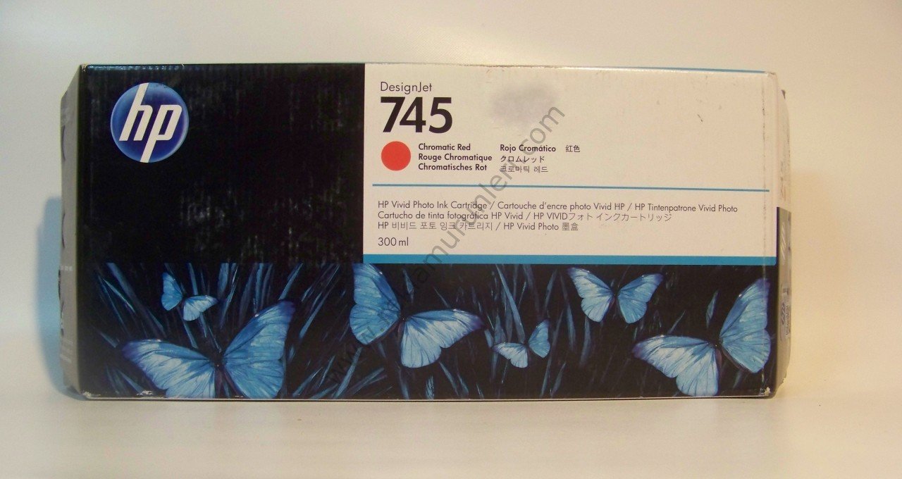 HP F9K06A Cromatic Red Kartuş 300ml