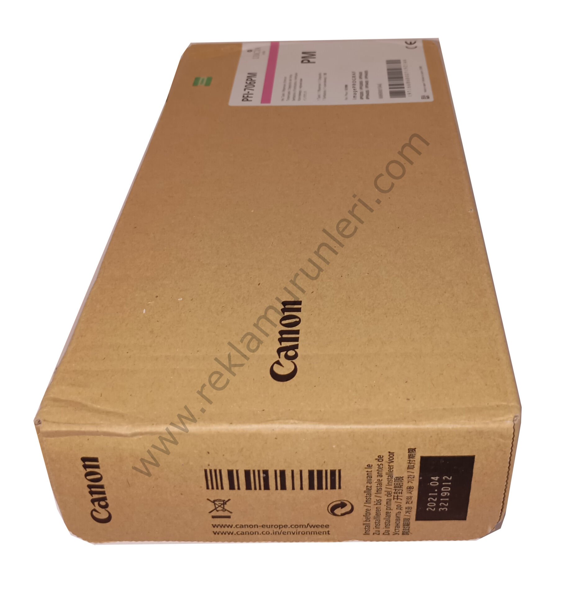 Canon PFI 706Pm Photo Magenta Kartuş 700ml 2021 Tarihli