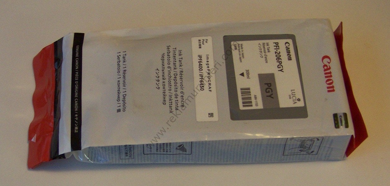 Canon Pfi-206PGy Photo Grey 300ml Kartuş