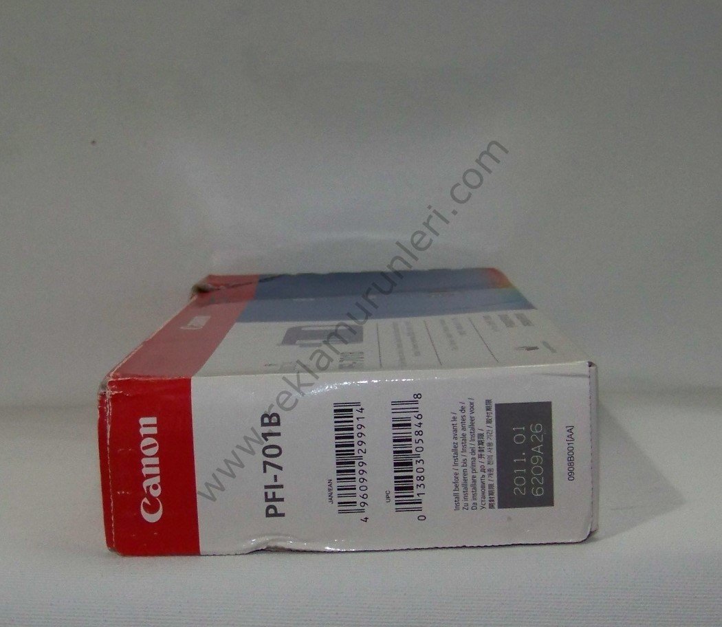 Canon PFI 701B Blue Kartuş 700ml 2011 Tarihli