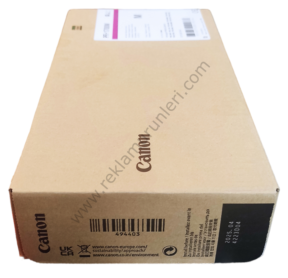 Canon PFI-1700M Magenta Kartuş 700ml 2025 Tarihli