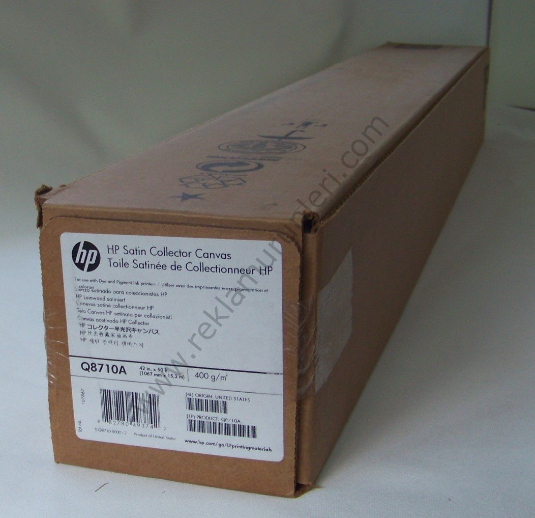 HP Q8710A Collector Satin Canvas 22mil 400g/m² (1067mmx15,2m)