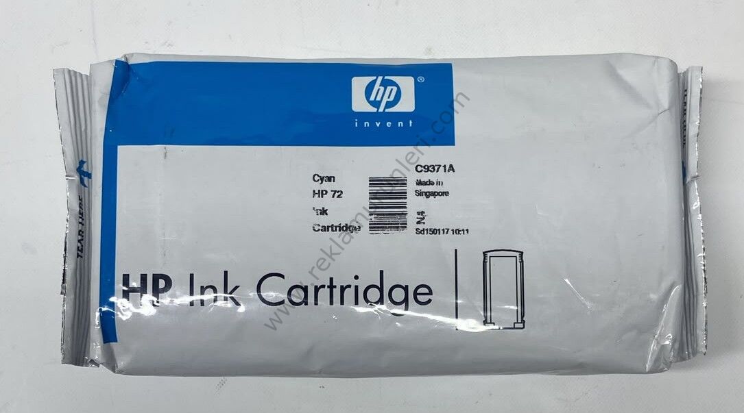 HP C9371A Cyan Kartuş 130ml 2015 Tarihli
