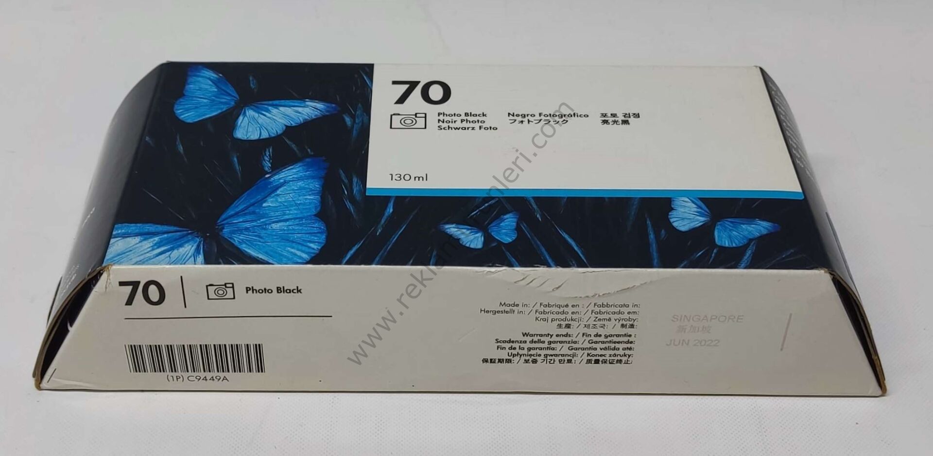 HP C9449A Photo Black Kartuş 130ml 2022 Tarihli
