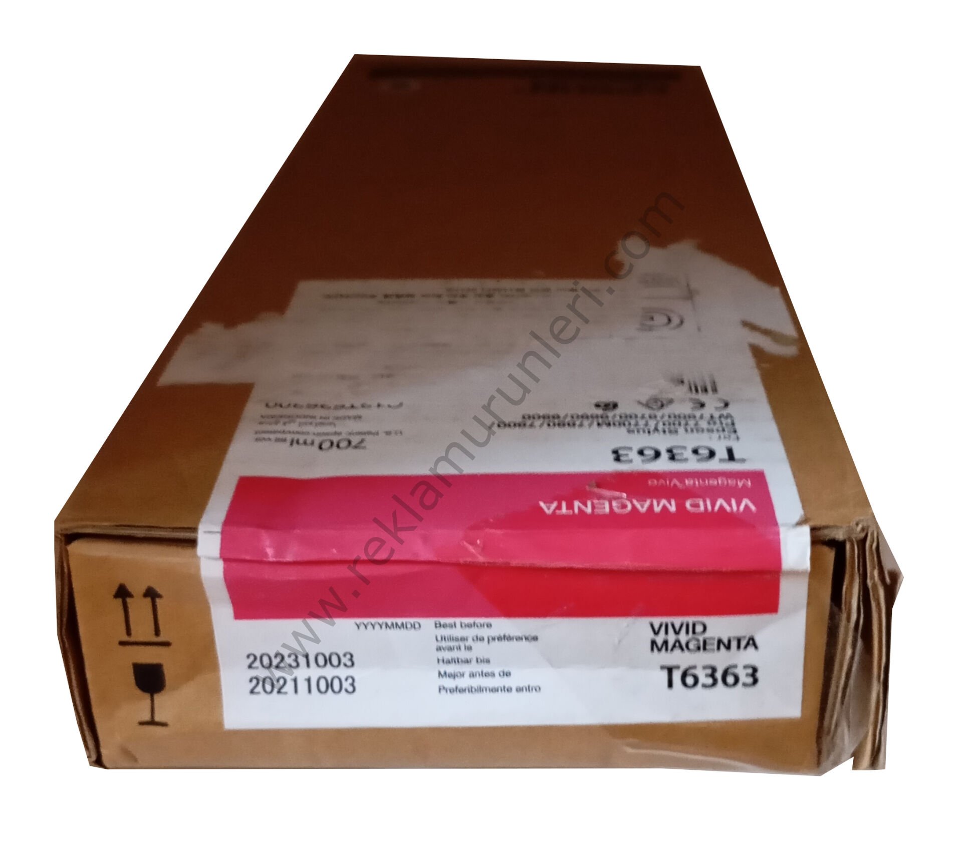 Epson T6363 Magenta 700ml Kartuş 2023 Tarihli
