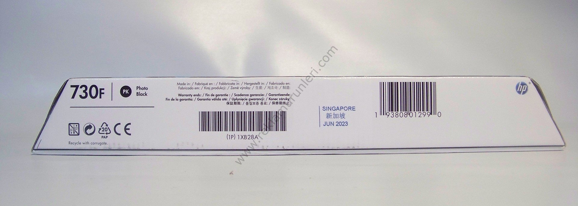HP 1XB28A Photo Black Kartuş 300ml 2023 Tarihli