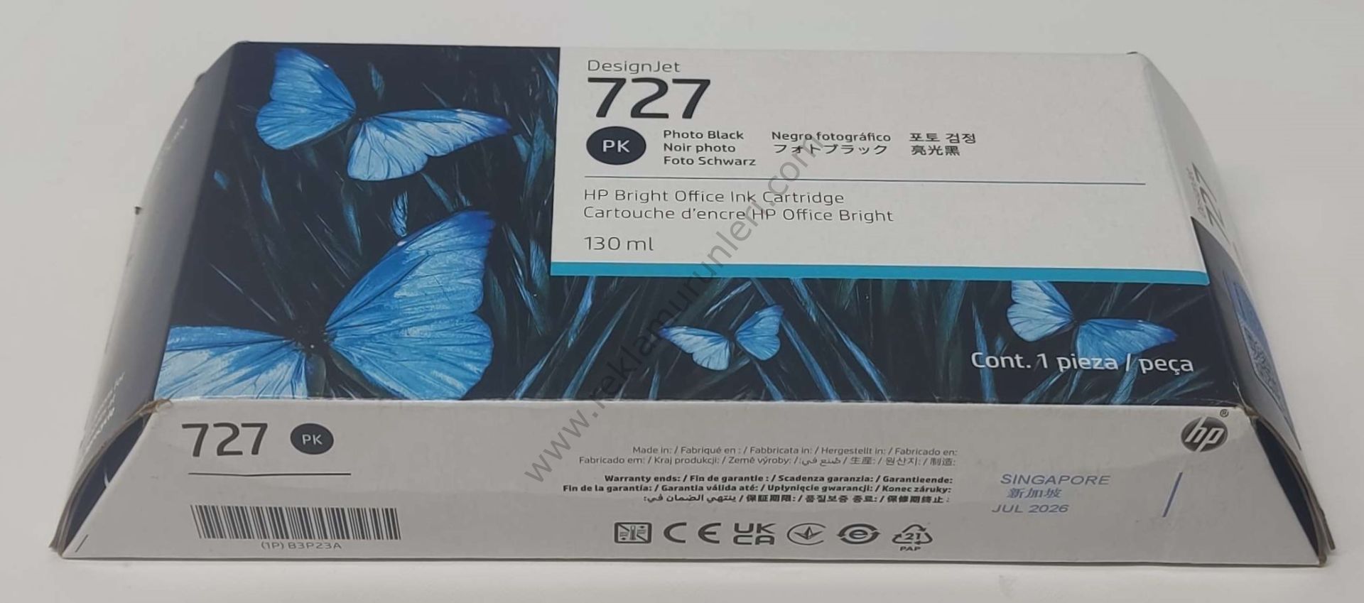 HP B3P23A Photo Black Kartuş 130ml 2026 Tarihli