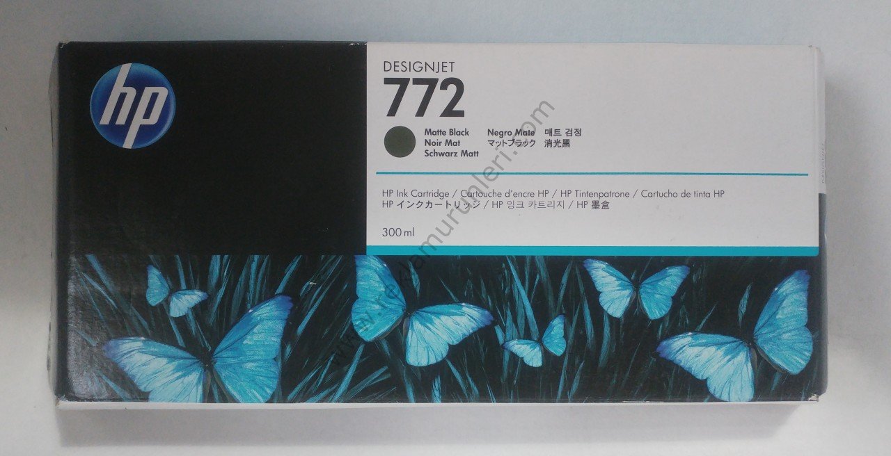 HP CN635A Matte Black Kartuş 300ml