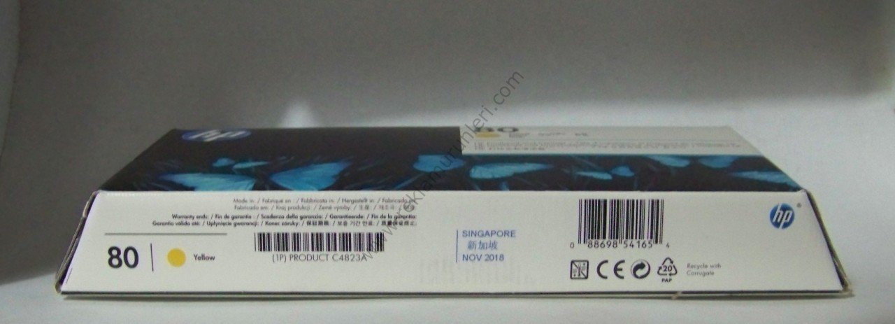 HP C4823A Yellow Baskı Kafası 2018 Tarihli