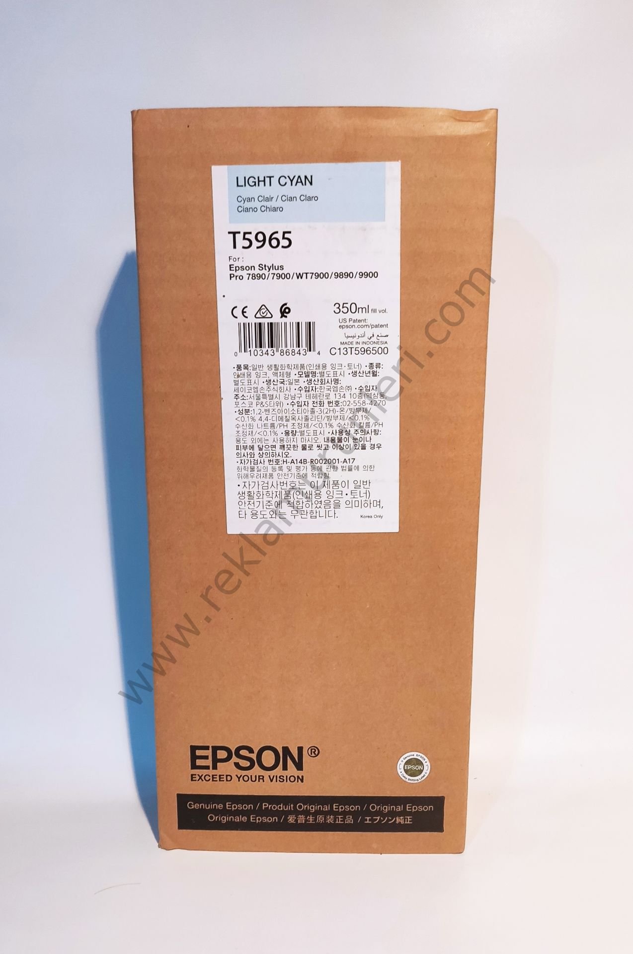 Epson T5965 Light Cyan 350ml Kartuş