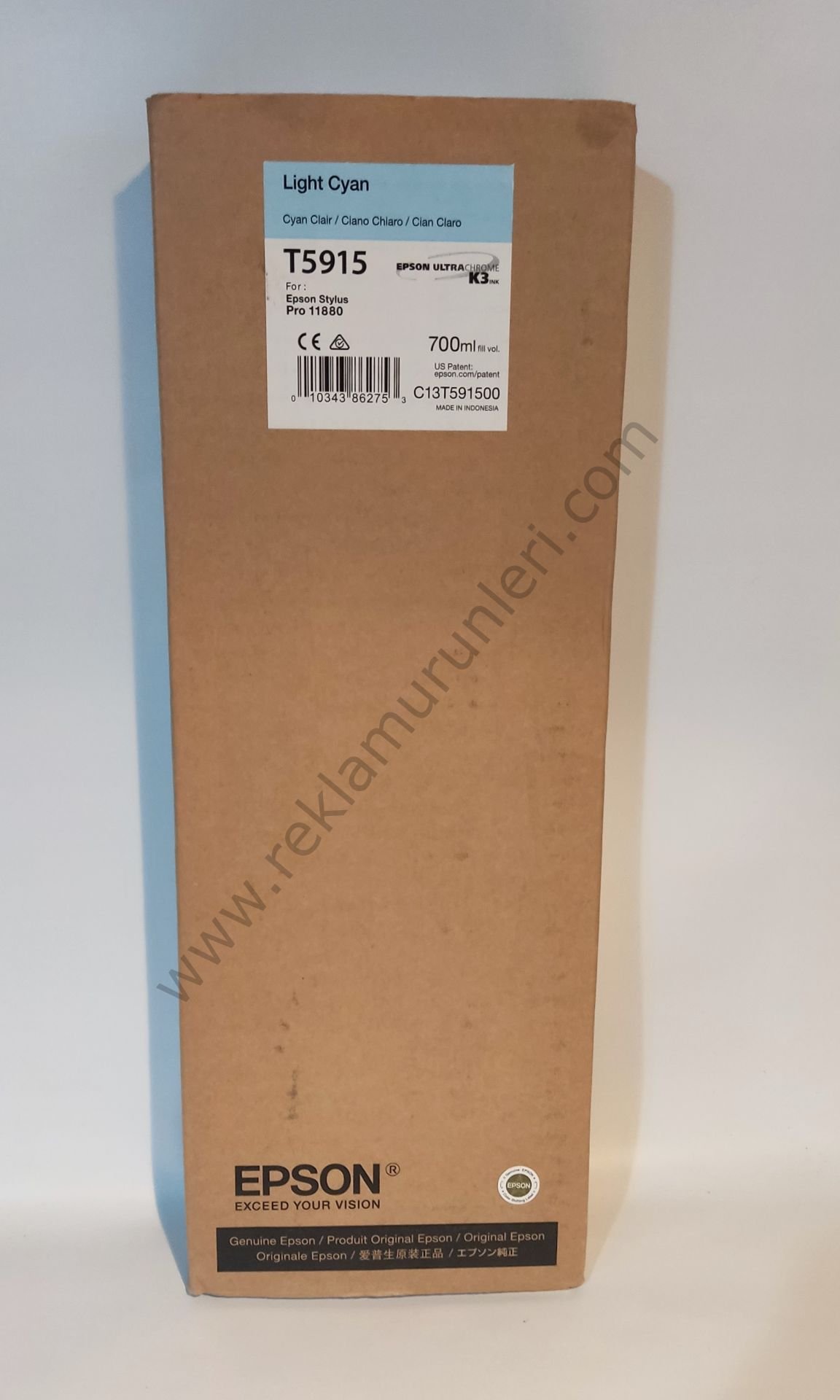 Epson T5915 Light Cyan 700ml Kartuş